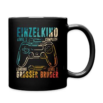 EINZELKIND LEVEL 1 COMPLETE LOADING LEVEL 2 GROSSE - Tasse einfarbig - Schwarz - Rechts