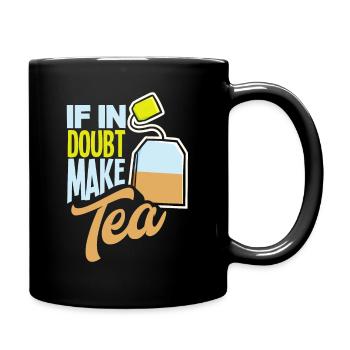 Tea Drinking Tea drinkers Relax Relaxation - Full Colour Mug - black - Right