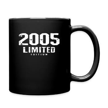 17th Birthday Limited Edition 2005 17 years - Full Colour Mug - black - Right