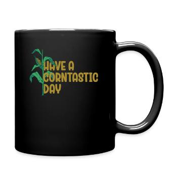 Passez une journée cornastique - Mug uni - noir - Droite
