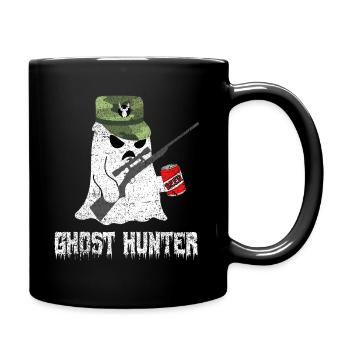 Spooky Ghost Hunter - Full Colour Mug - black - Right