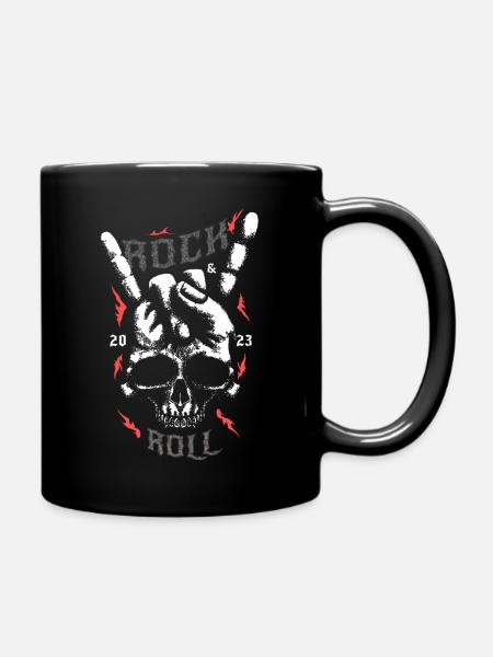 Rock 'n' Roll 2023 - Full Colour Mug - black