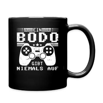 Bodo Gaming Konsole PC Gamer Geschenk - Tasse einfarbig - Schwarz - Rechts