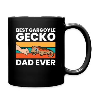 Bester Gargoyle Gecko Dad aller Zeiten - Tasse einfarbig - Schwarz - Rechts