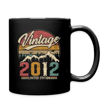 Vintage 2012 Limited Edition Cadeau D'anniversaire - Mug uni - noir - Droite