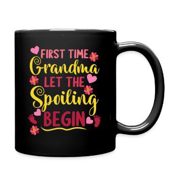 Première grand-mère grand-mère arrière-grand-mère grands-parents - Mug uni - noir - Droite