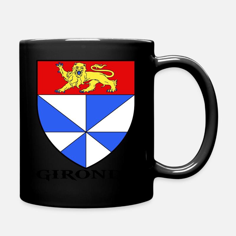 gironde blason - Mug uni - noir