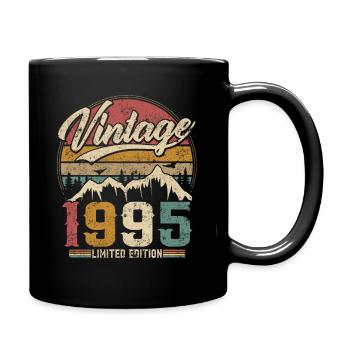 Vintage 1995 Limited Edition Cadeau D'anniversaire - Mug uni - noir - Droite