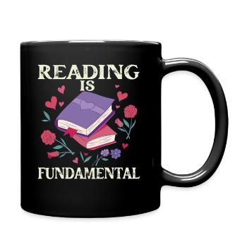 Reading Is Fundamental - Full Colour Mug - black - Right