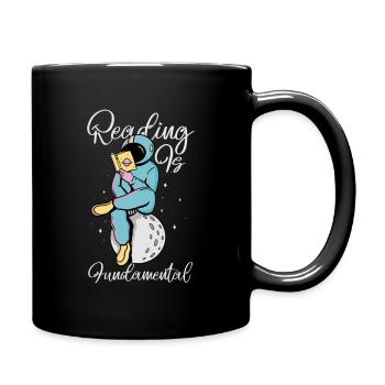Reading Is Fundamental - Full Colour Mug - black - Right