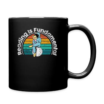 Reading Is Fundamental - Full Colour Mug - black - Right