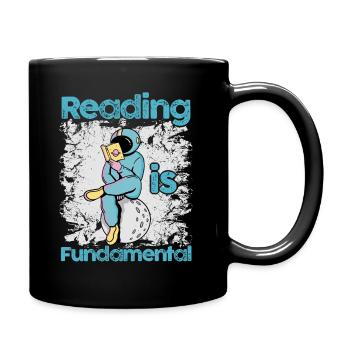 Reading Is Fundamental - Full Colour Mug - black - Right