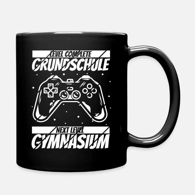 Level Complete Einschulung Gymnasium 5. Klasse Gam - Tasse einfarbig - Schwarz