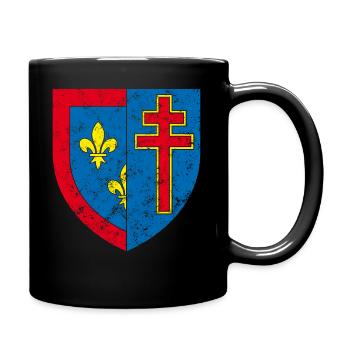 Maine-et-Loire VINTAGE - Mug uni - noir - Droite