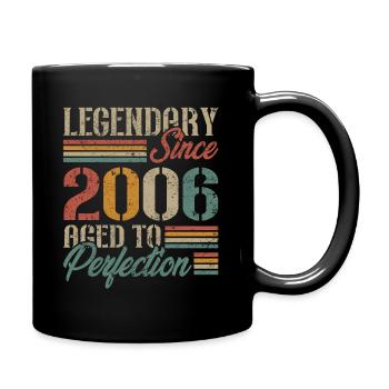 Vintage 2006 Cadeau D'anniversaire Rétro - Mug uni - noir - Droite