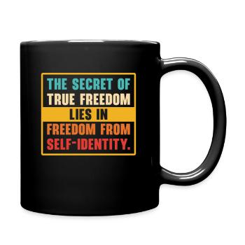 Motivation Liberté Auto-soin Inspirateur - Mug uni - noir - Droite