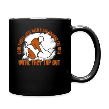 Certaines personnes ont juste besoin d’un combattant en cage câlin - Mug uni - noir - Droite
