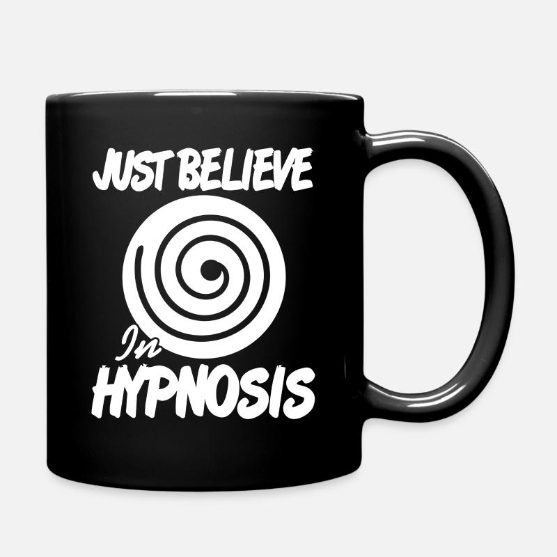 Croyez simplement en l’hypnose Conceptions impressionnantes d’hypnotisme - Mug uni - noir