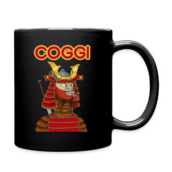 COGGI SAMOURAI - Mug uni - noir - Droite