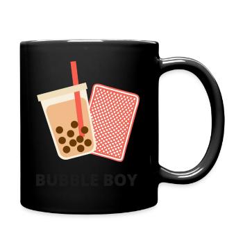 Bubble boy - Mug uni - noir - Droite