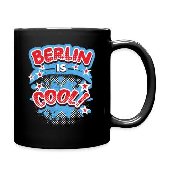 Berlin-Germany, Berlin-Design, Berlin-Spruch - Full Colour Mug - black - Right