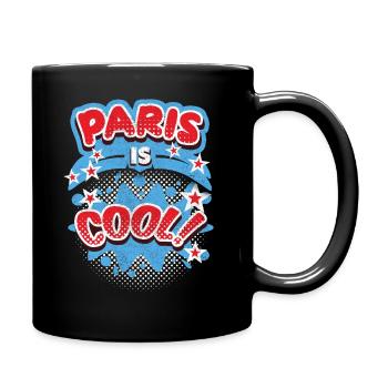 Paris-France, Ville-Paris, France Dicton - Mug uni - noir - Droite