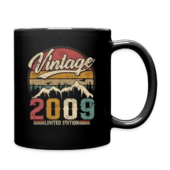 Vintage 2009 Limited Edition Cadeau D'anniversaire - Mug uni - noir - Droite