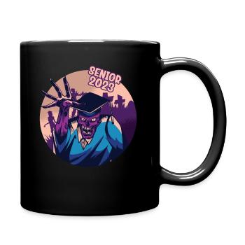 Senior 2023 Dabbing Dab de 2023 Seniors Graduation - Mug uni - noir - Droite