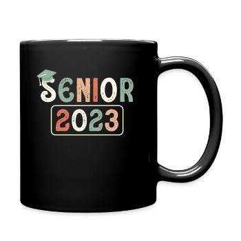 Senior 2023 Dabbing Dab de 2023 Seniors Graduation - Mug uni - noir - Droite