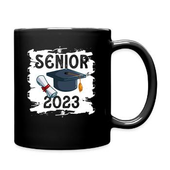 Senior 2023 Dabbing Dab de 2023 Seniors Graduation - Mug uni - noir - Droite