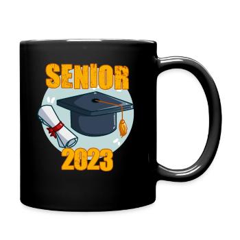 Senior 2023 Dabbing Dab de 2023 Seniors Graduation - Mug uni - noir - Droite