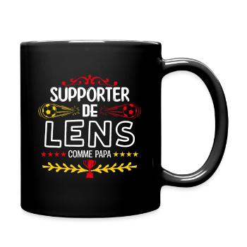 Je Suis Un Supporter De Lens Parfait - Mug uni - noir - Droite