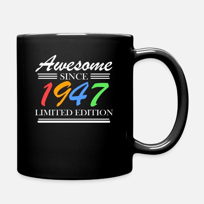 1947 - Tasse einfarbig - Schwarz