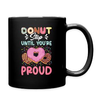 Journée Test Donuts Tester les enseignants Donut Lovers - Mug uni - noir - Droite