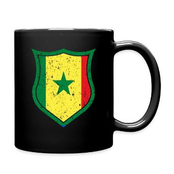 Senegal - Full Colour Mug - black - Right
