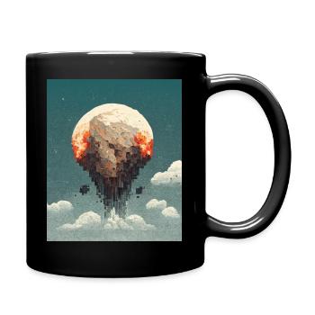 Pixel Planet Sandbox - Full Colour Mug - black - Right