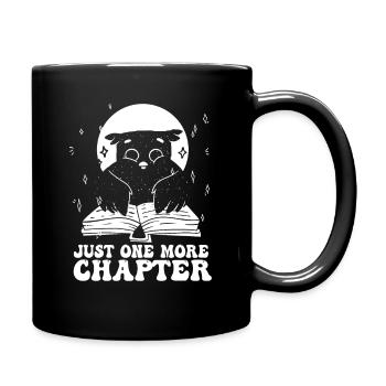 Just One More Chapter I Promise Reading - Tasse einfarbig - Schwarz - Rechts