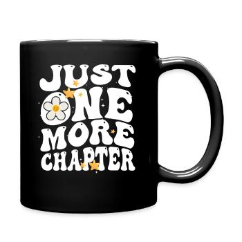 Just One More Chapter I Promise Reading - Full Colour Mug - black - Right
