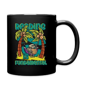 Reading Is Fundamental - Full Colour Mug - black - Right
