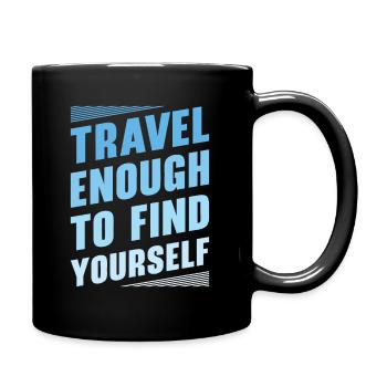 Motivateur de voyage Self-Care Inspirational - Mug uni - noir - Droite