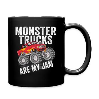 Monster Truck - Mug uni - noir - Droite