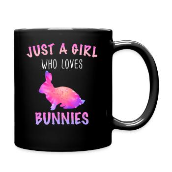 Lapin lapin animal de compagnie lapin - Mug uni - noir - Droite