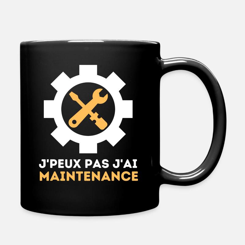 J PEUX PAS J AI maintenance 2 - Mug uni - noir