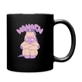 Nohorn pas de licorne drôle licorne mignonne cool licornes - Mug uni - noir - Droite