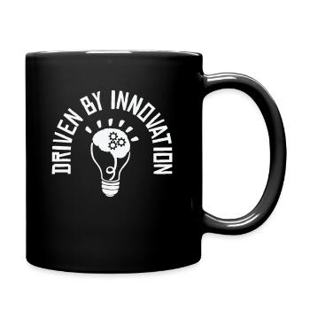 Innovators Success Inspired Entrepreneurs - Full Colour Mug - black - Right