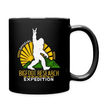 Monstres Bigfoot, Monstres Zombies, Monstres Yéti - Mug uni - noir - Droite