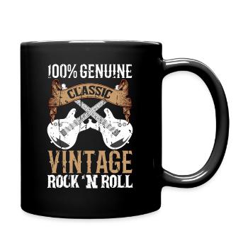 Rock 'N' Roll Classic Vintage - Full Colour Mug - black - Right