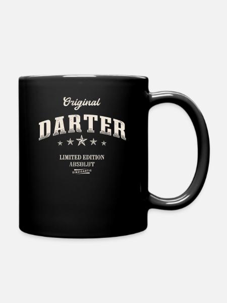 Dart Limited Edition Darter Darts - Tasse einfarbig - Schwarz