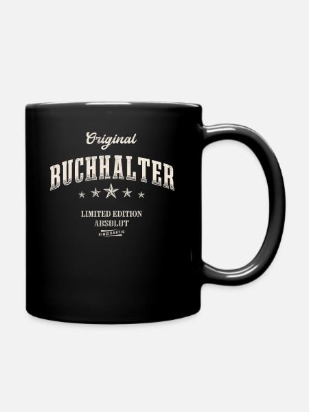 Buchhalter Limited Edition Buchhaltung - Tasse einfarbig - Schwarz