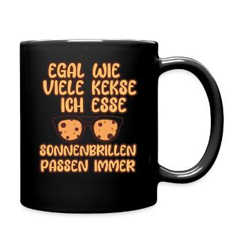 Biscuits au chocolat Noël - Mug uni - noir - Droite